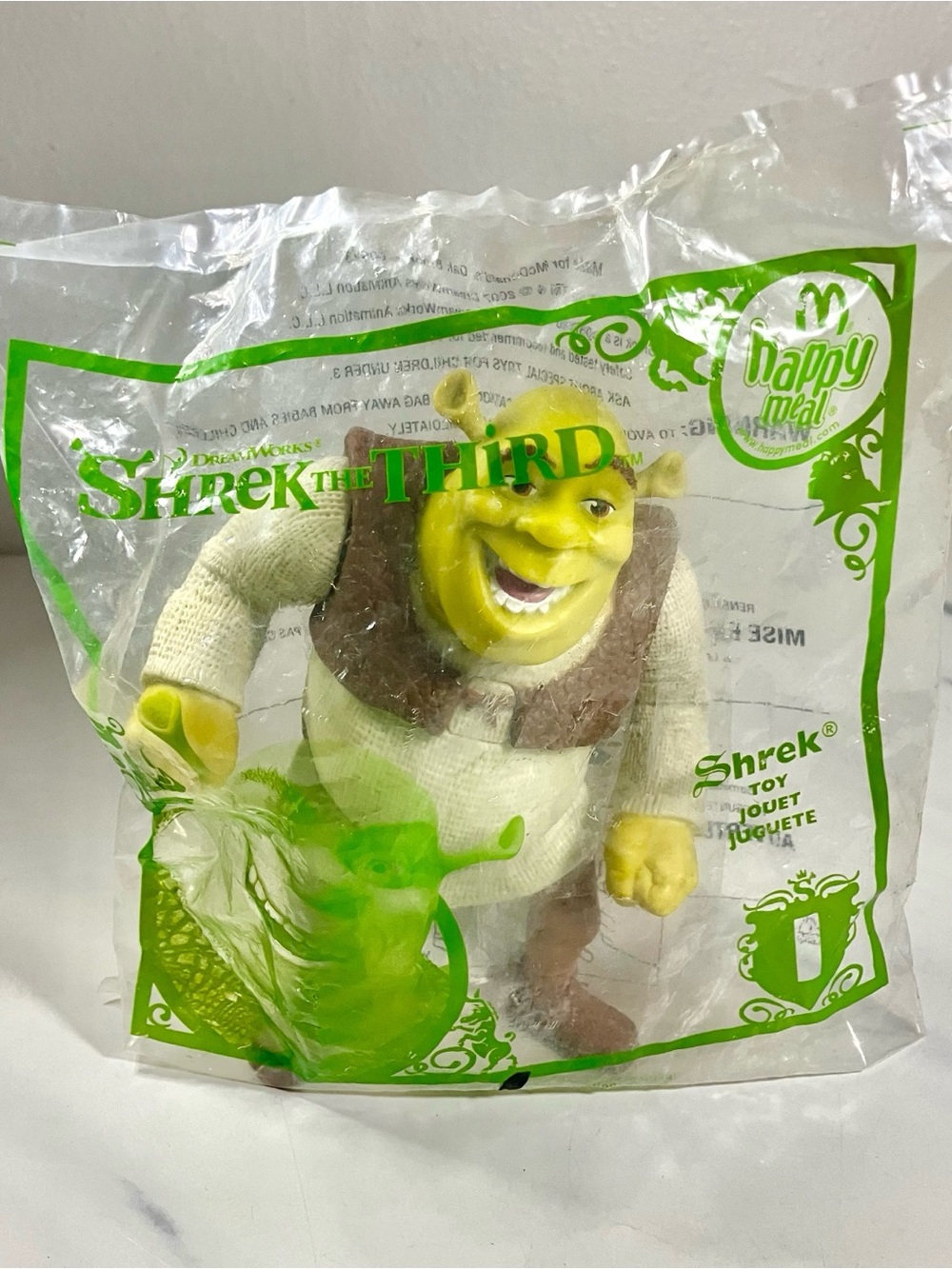 2007 McDonald's Shrek the Third Happy Meal Toy